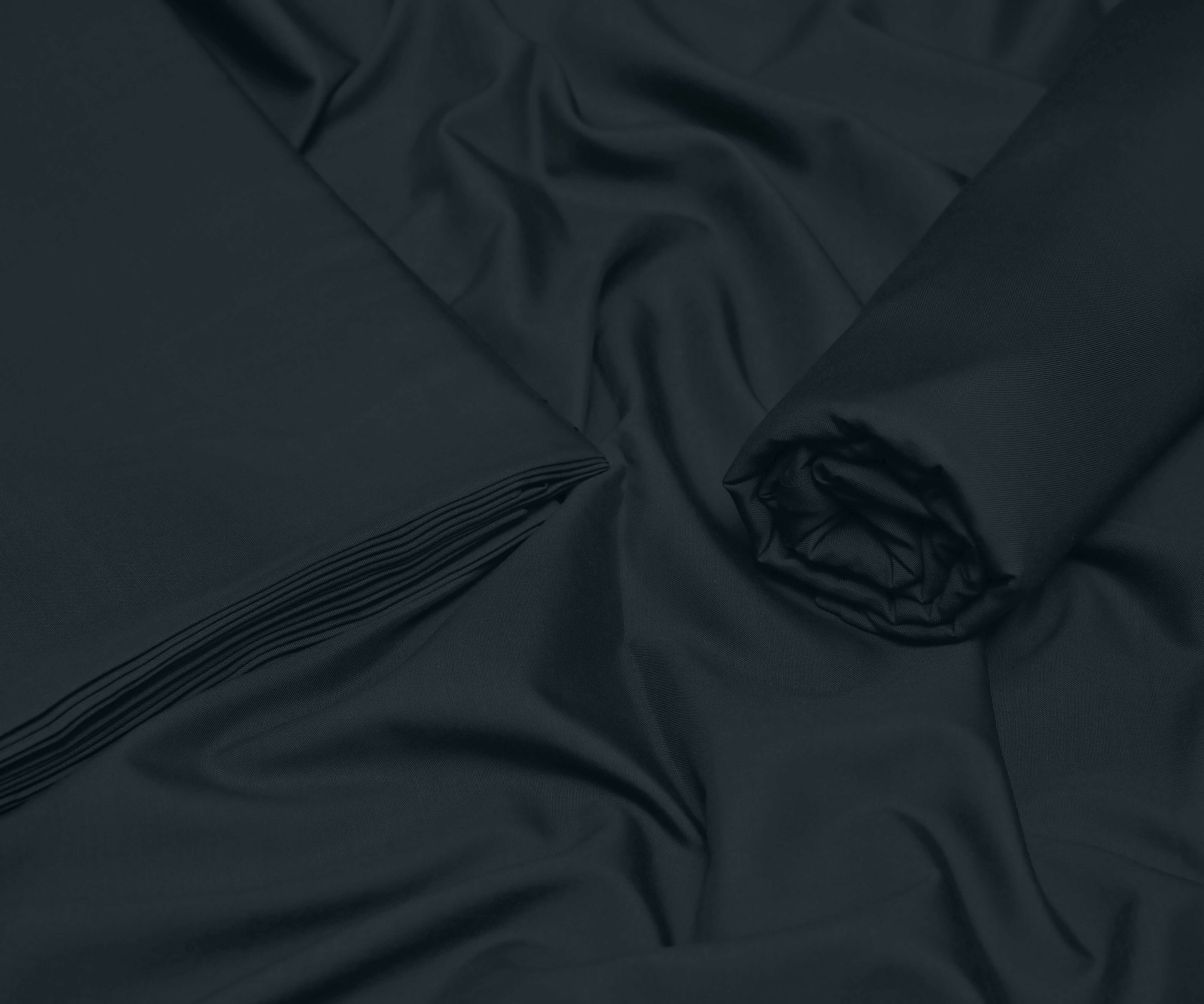 Wash & Wear Boski Finish- Navy Blue